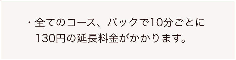 延長料金
