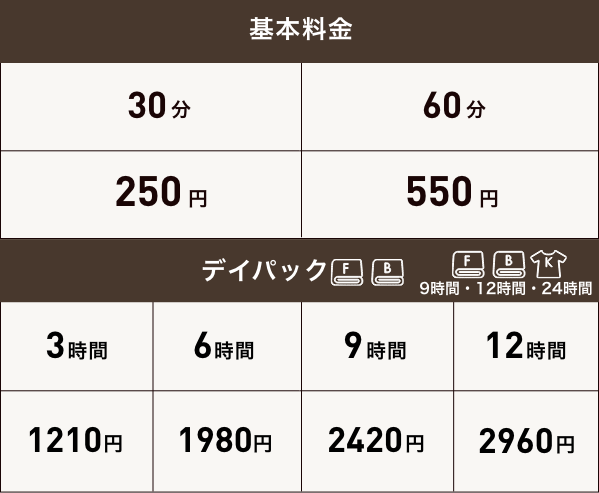 ラウンジ基本コース