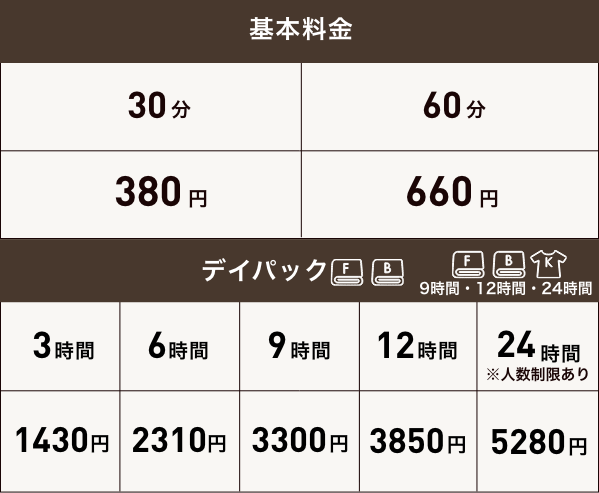 個室基本コース